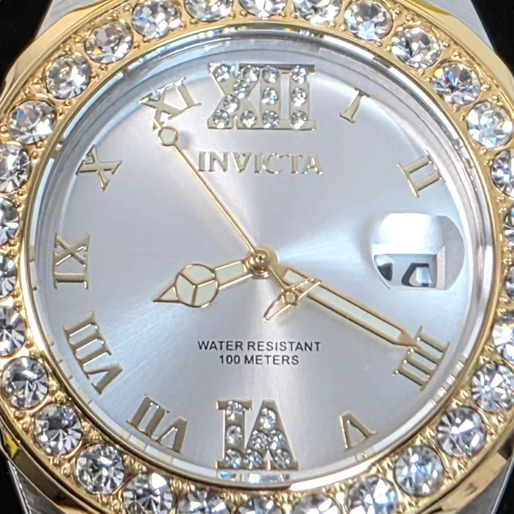 New Invicta Pro Diver Velamark Women's Watch - 38mm, Steel, Gold (20215)